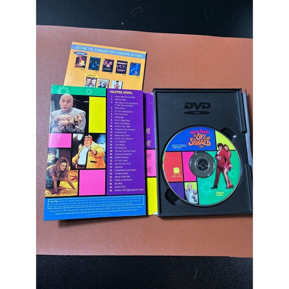 Austin Powers The Spy Who Shagged Me (1999) DVD Mike Myers Heather Graham Comedy - Picture 3 of 3